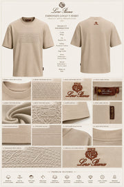 Loro Piano Desert Sand Textured Shield Tee